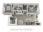 2 BD / 2 BA Option 1: Kendall